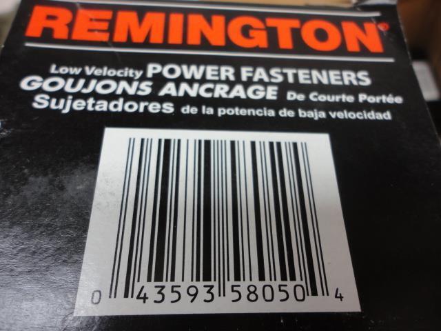 NEW PACK OF 9 REMINGTON 1-1/2 POWER FASTENERS 100 PER CASE 58050 R27