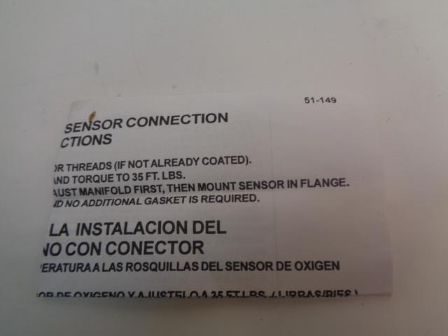 BRAND NEW WALKER NISSAN INFINITY OXYGEN SENSOR 250-23109 R13T4