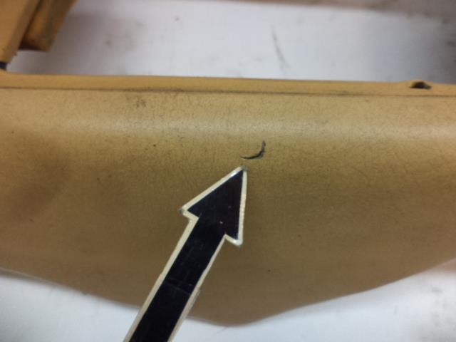 Porsche 928 Rear AC Console Tan USED GENUINE 928 570 031 50 R23T4