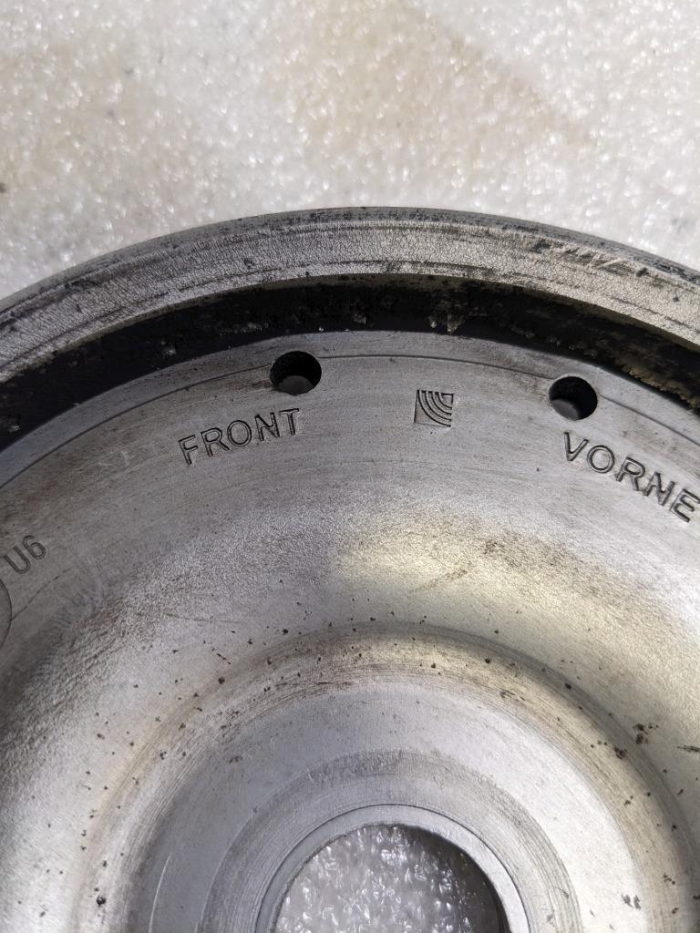 PORSCHE BOXSTER 987 05-08 PULLEY CRANKSHAFT 99610211563 USED 996.B.G.L.