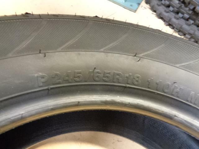 1 NEW KUMHO SOLUS KL21 245 65 18 110 TIRES 2125053-NS