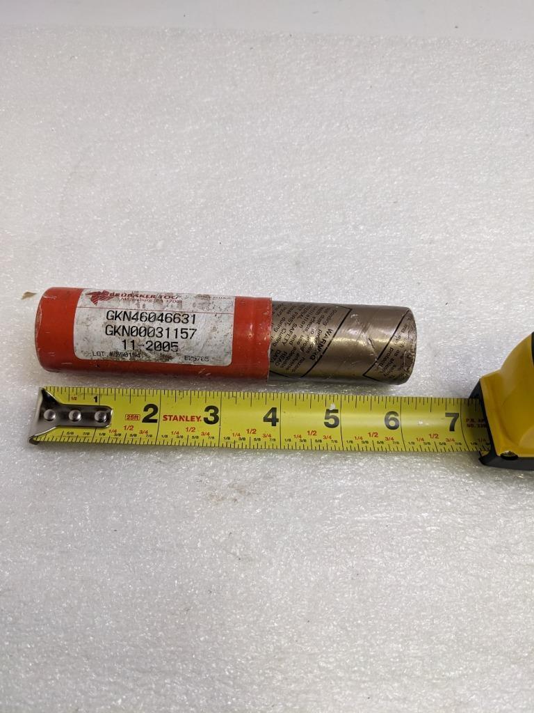 BRUBAKER TOOL 550154 RH END MILL M42 6-FLUTE 1-1/4" DIA. NEW R22T5