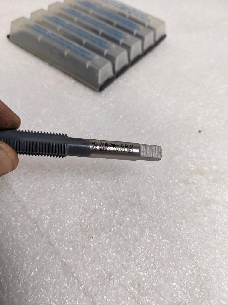 OSG 19011760 TAPS 7/16-20 GH9 S3/P PLUG NI R06012 (5-PACK) NEW D0