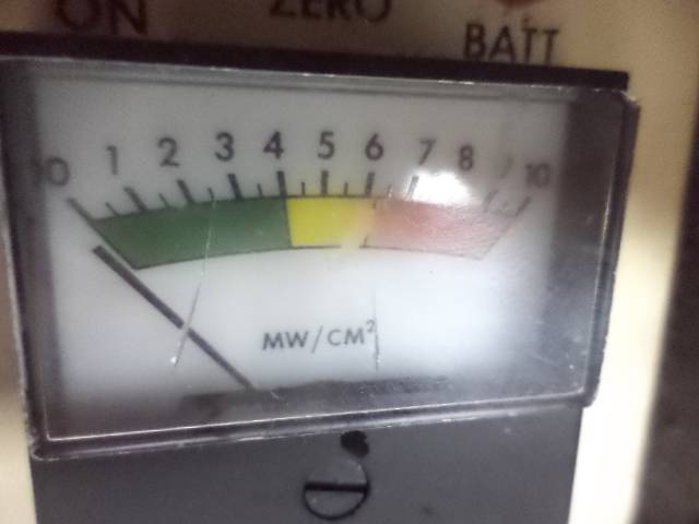 HOLADAY INDUSTRIES MICROWAVE SURVEY COMPACT METER HI-1800 2450 MHz R4