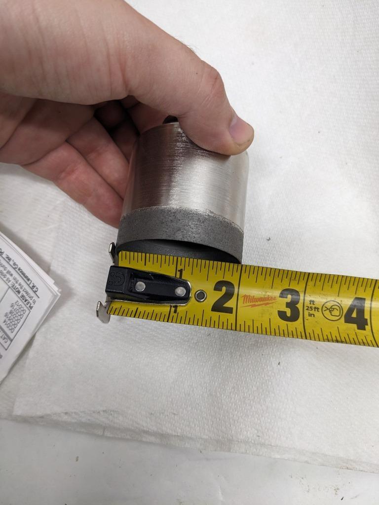 CRL HBT2 331747/022 2" BELGIAN THREAD ELECTRO-FORMED DIAMOND DRILL NEW D0