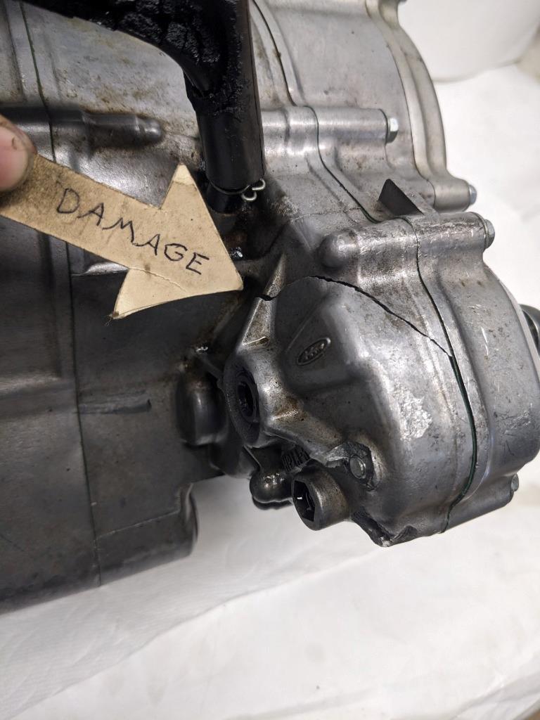 DAMAGED HONDA ATV ENGINE FOR 2004-2005 HONDA SPORTRAX 450 TRX450R 2X4 USED B2
