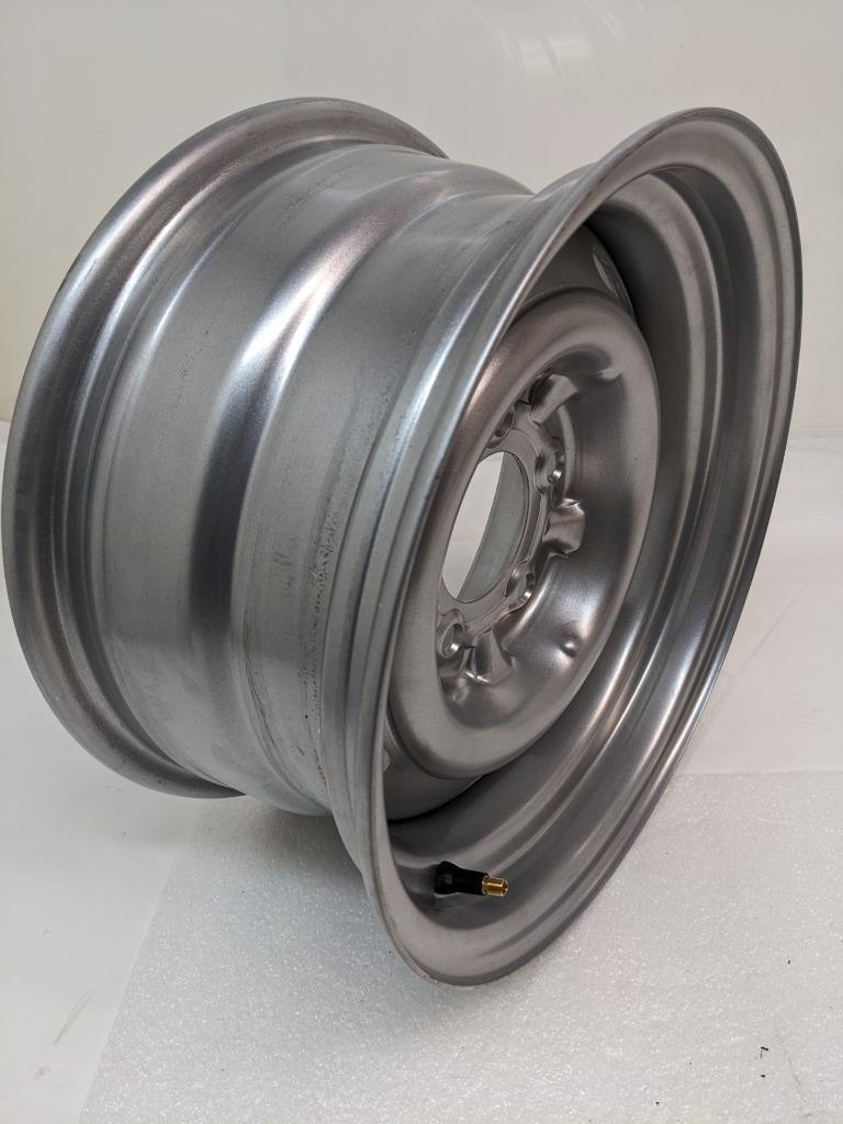 1 WHEEL VINTIQUES 344734044 34 CAMARO RALLYE SILVER SERIES 14X7 4.25BS NEW WR