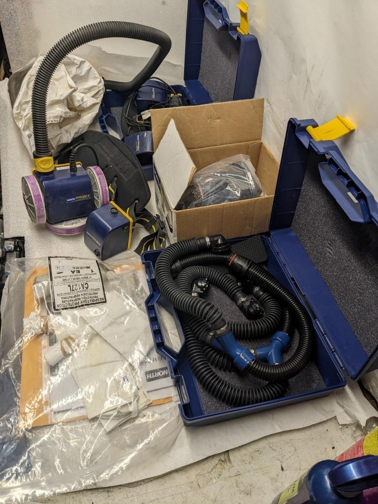 HONEYWELL NORTH SAFETY PRODUCTS COMPACT AIR RESPIRATORY PAPR CUSTOM KIT NEW B2