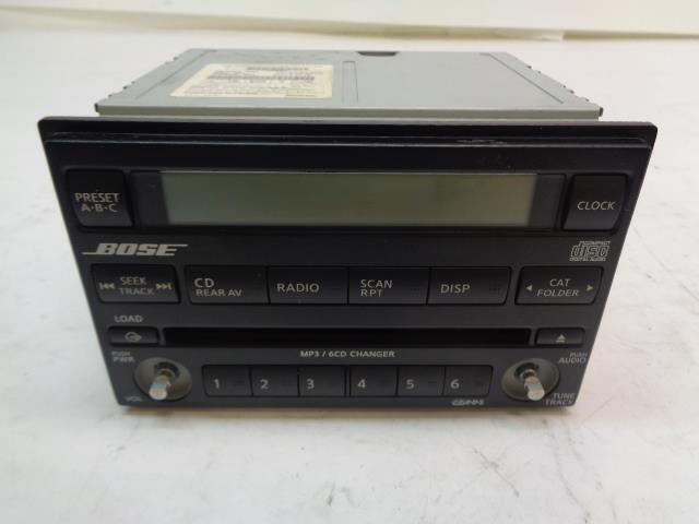USED VISTEON BOSE 6 DISC CD MP3 PLAYER RADIO FOR NISSAN 05-07 28185 EA420 R17