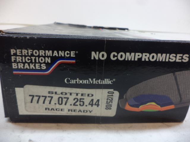 1999-04 PORSCHE 911 (996) GT3 FRONT BRAKE PADS READY FOR RACE 7777 07 25 44 R5TD