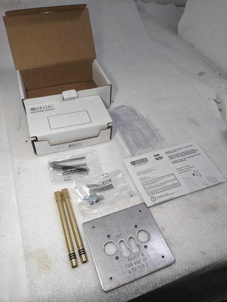 DELTA R4700-FL FLOOR MOUNTED TUB FILLED ROUGH IN VALVE NEW R27