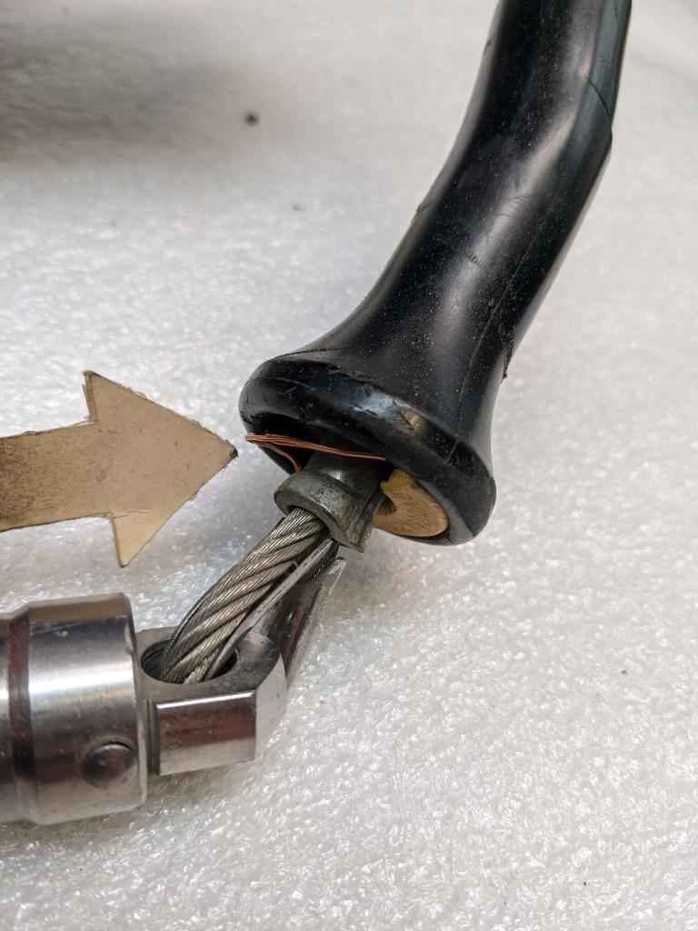 DBI-SALA 3403603 SEALED SELF-RETRACTING 130' STEEL LIFELINE 310 LBS MAX NEW H2