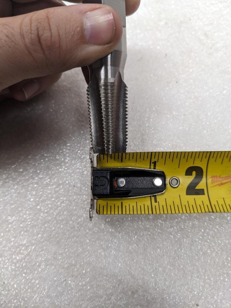 HANSON WHITNEY 60071 HIGH SPEED GROUND 3/8-18 THREAD TAPS HS G NEW R22T5