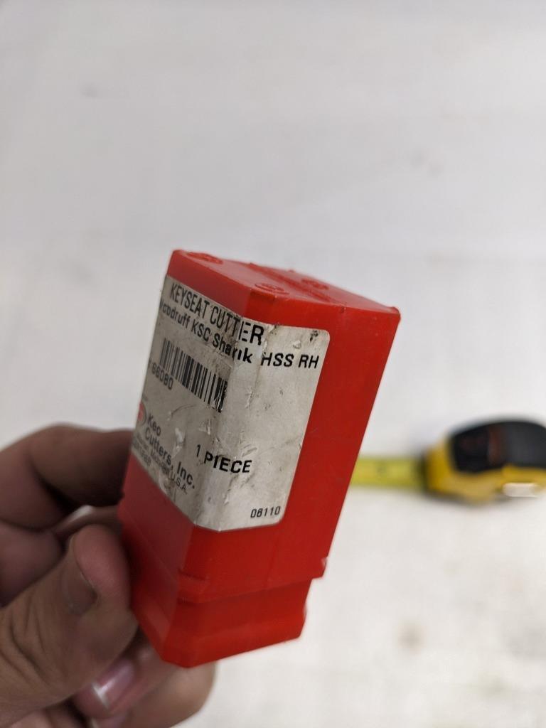 KEO CUTTERS 66080 #608 WOODRUFF KSC SHANK HSS RH NEW R22T5