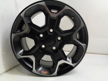 USED Mopar Jeep Wrangler Wheel Black Polished #6BZ391XFAA  5x127 17x7.5 ET44.45