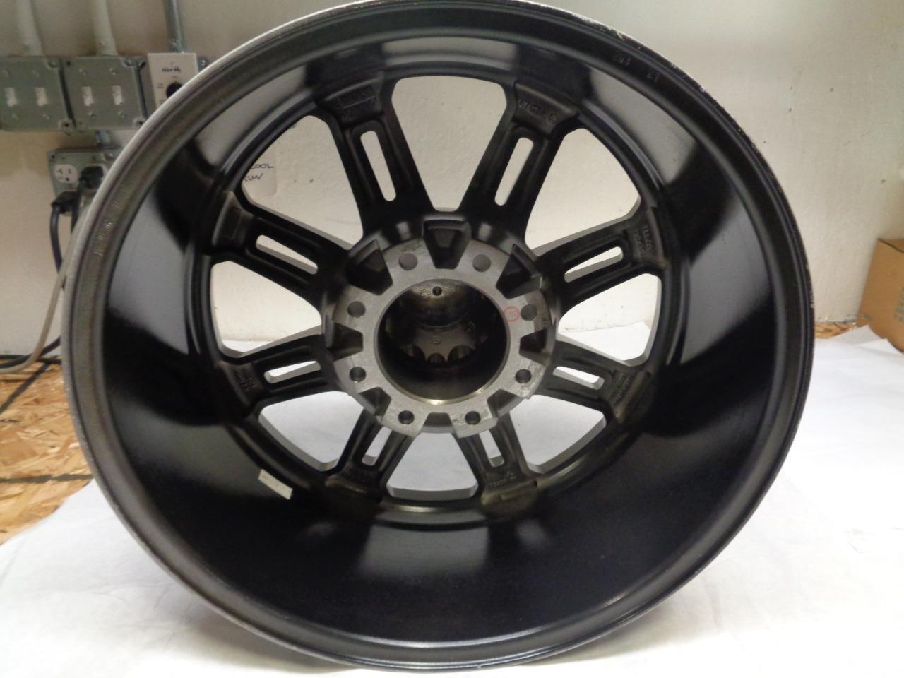 1 NEW BLACK RHINO BLACK/CHROME WHEEL  20X9 8X165.1 LUG -12 OFFSET WR