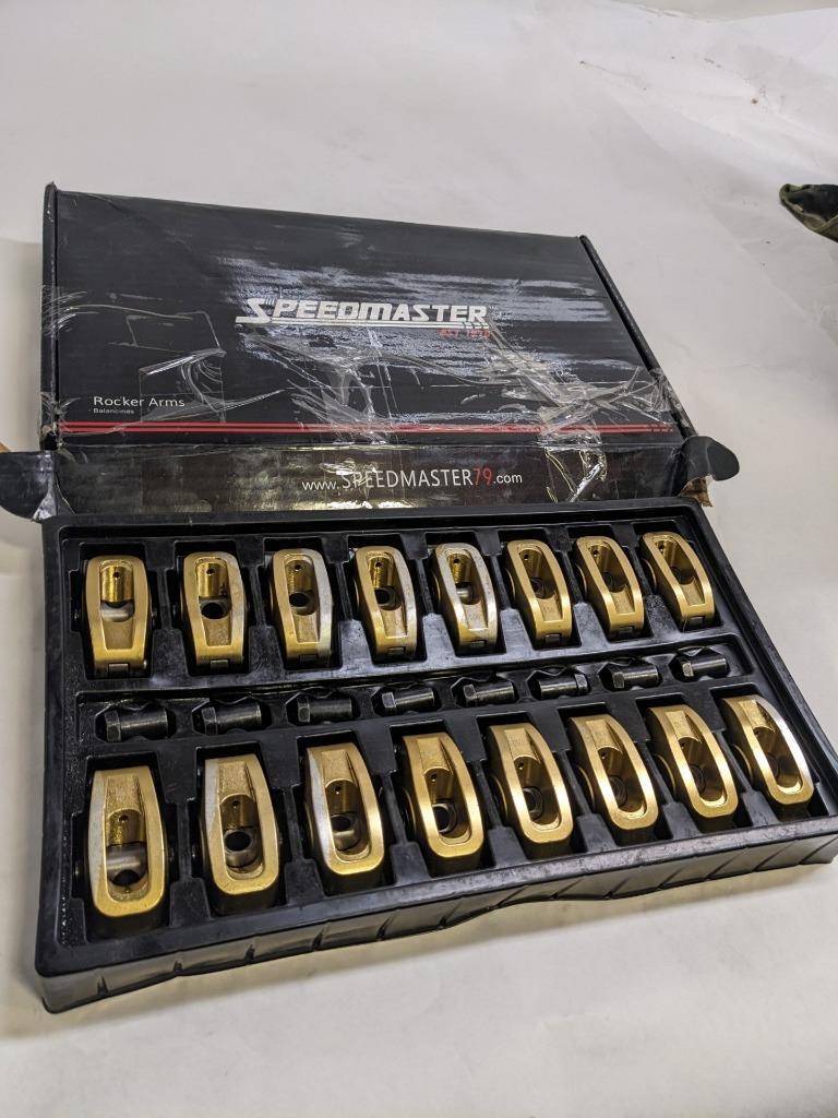 SPEED MASTER79 ALUMINUM ROLLER ROCKER ARMS SET 8/16 PCE261100401 USED R29