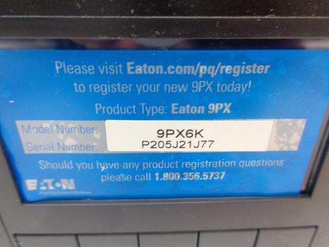 NEW EATON 9PX KIT MODEL 9PX6KTF5 / 6U 9PX6K 9104-12585-00P UPS