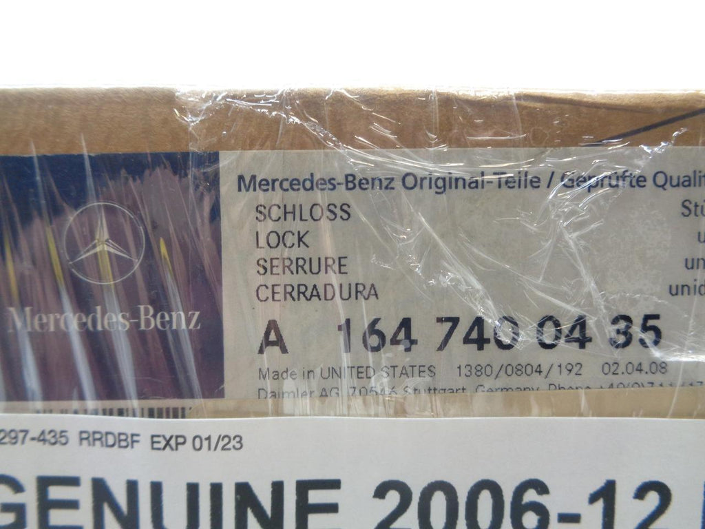 GENUINE 06-12 MERCEDES GL ML R CLASS 350/450/550 TRUNK LOCK MOTOR A1647400435 SR