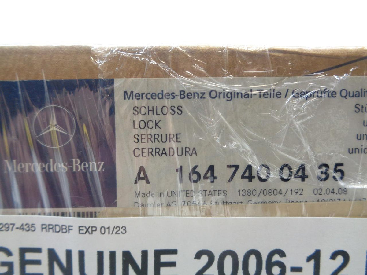 GENUINE 06-12 MERCEDES GL ML R CLASS 350/450/550 TRUNK LOCK MOTOR A1647400435 SR