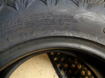 1 NEW YOKOHAMA GEOLANDER X-AT 235 70 16 104/101Q LRC TIRE 16037