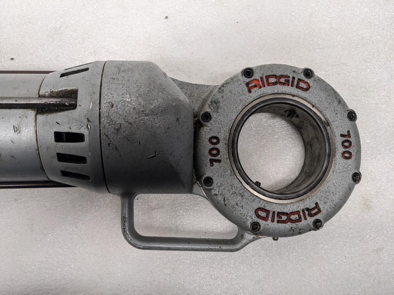 RIDGID 41935 MODEL 700 POWER DRIVE 1/8" - 2" 115V 0.5 HP 32 rpm THREADER USED H1