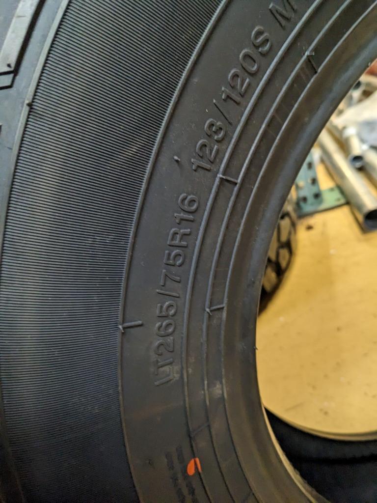 FINALIST TERRENO A/T BSW LT 265 75 16 123/120S LRE 10PLY TIRE LLLT38 CQ2