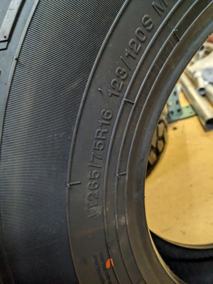 FINALIST TERRENO A/T BSW LT 265 75 16 123/120S LRE 10PLY TIRE LLLT38 CQ2