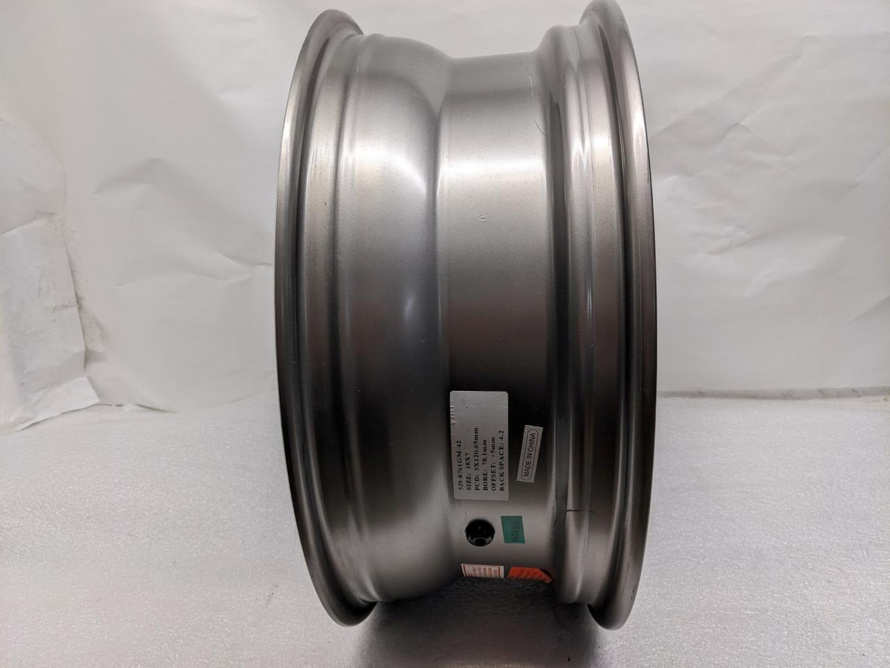 1 COYS 529-8761GM-42 Wheel Gun Metal 18x7 ET+5 Chevy Impala 1958-1963 NEW WR