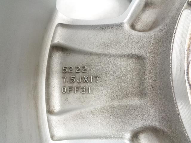 GMC MACHINED SILVER 6 SPOKE WHEEL for SIERRA YUKON 05-08 17X7.5 6X139.7 ET31 WR