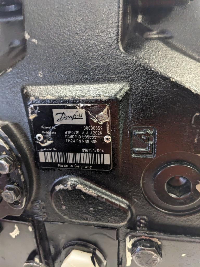 DAMAGED DANFOSS H1P078L A A A2C2N HYDRAULIC CLOSE CIRCUIT AXIAL PUMP BSRG4