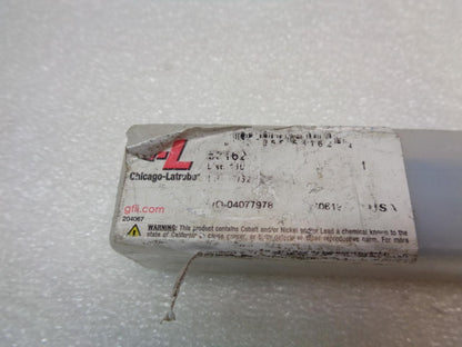 CHICAGO LATROBE 110 HIGH-SPEED STEEL TAPER SHANK BIT 31/32" DIA. 11"L R22T6BM2