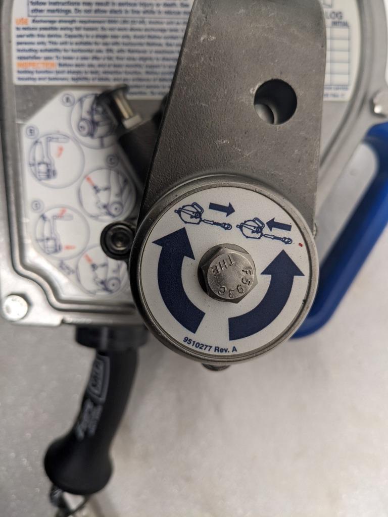 SALA Sealed-Blok 3400850 Self-Retracting Lifeline 30' 9m of 3/16" 5mm NEW H1