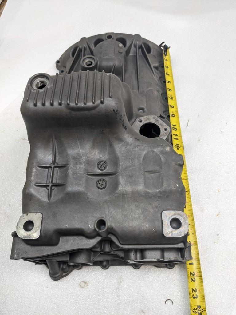 2003-2006 PORSCHE CAYENNE 4.5 LOWER ENGINE OIL PAN 9481071406R USED R24