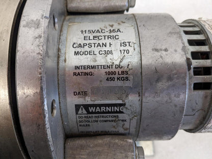 CHANCE HOIST C3081170 1000 LBS (115V AC) NEW B1B2