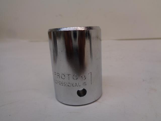 STANLEY PROTO 8 PIECE SOCKET SET 12PT. 3/4 IN DRIVE 1-5/8 IN. - 15/16 IN. R22T5