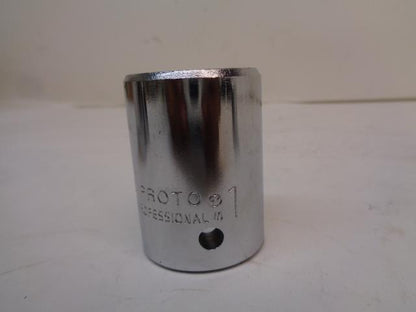 STANLEY PROTO 8 PIECE SOCKET SET 12PT. 3/4 IN DRIVE 1-5/8 IN. - 15/16 IN. R22T5