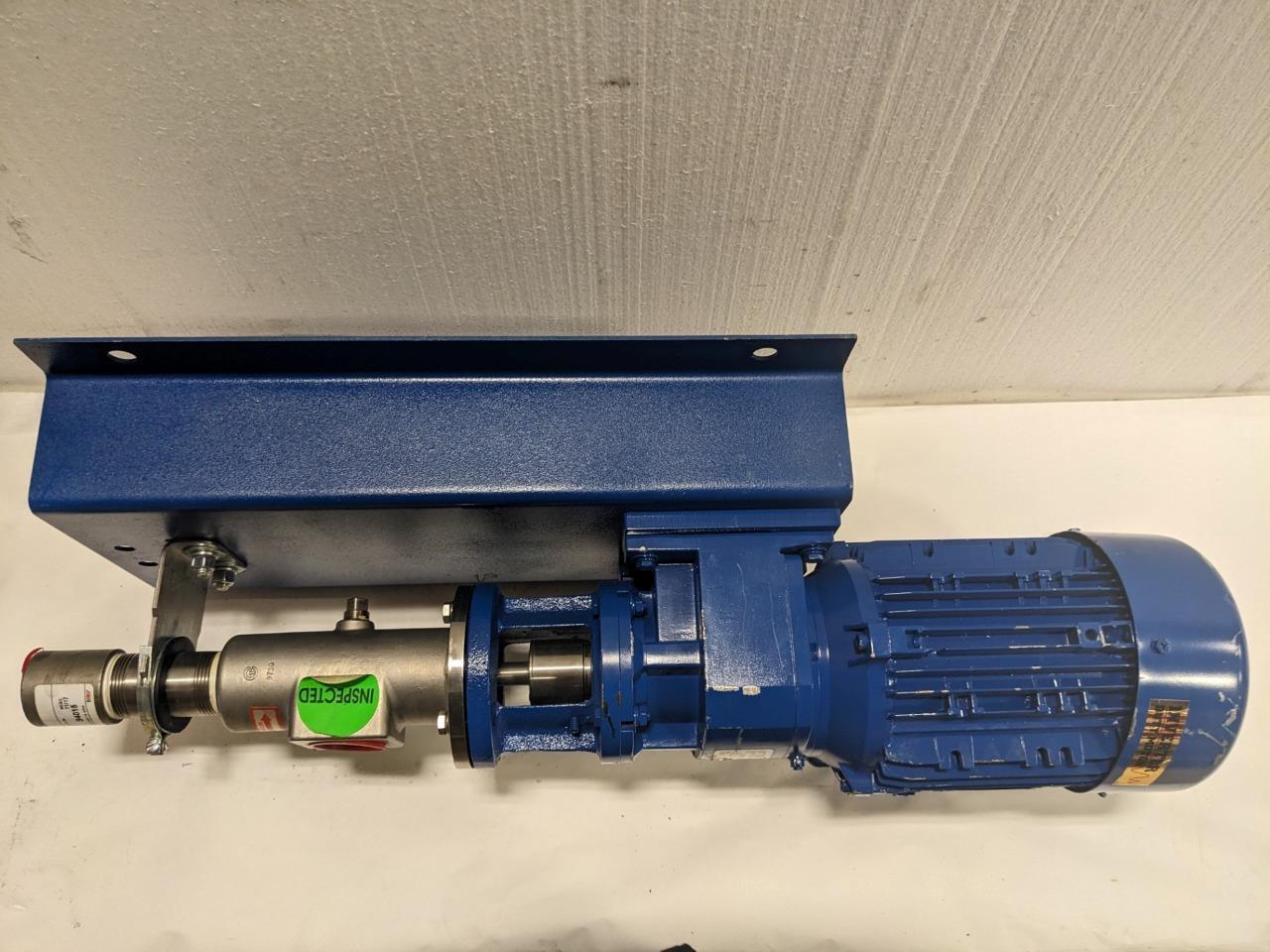 Nord 172.1 71L/4-34.52 Gearmotor Horizontal 34.52 Ratio 633lb/in .5HP 50RPM BSR1