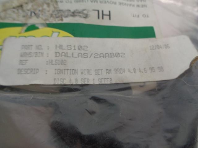 NEW EUROSPARE SPARK PLUG WIRE SET FOR '95-'99 LAND ROVER HLS102 R12TA