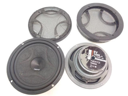 PAIR OF HERTZ EV165L.5 ENERGY SERIES 210W 6.5" 4OHM SPEAKERS USED R5