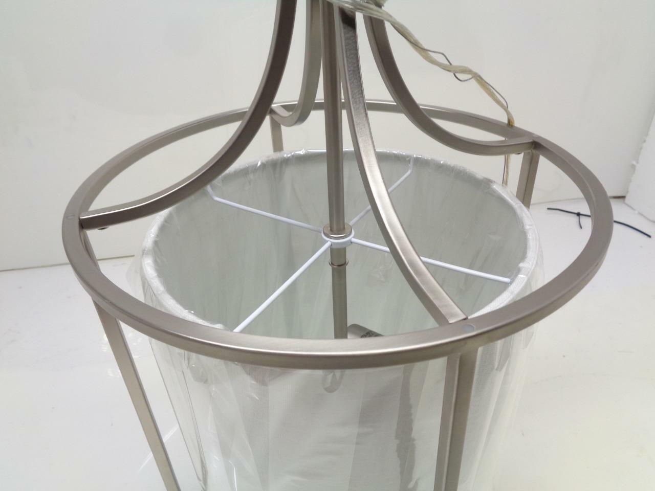 NEW 120V 60HZ AC ONLY HANGING CEILING LAMP ALUMINUM TAKES 60 WATT BULBS SR