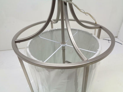 NEW 120V 60HZ AC ONLY HANGING CEILING LAMP ALUMINUM TAKES 60 WATT BULBS SR