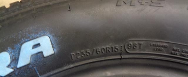 COOPER COBRA RADIAL GT RWL P 235 60 15 98T SL ALL SEASON TIRE 90000002525 CQ3