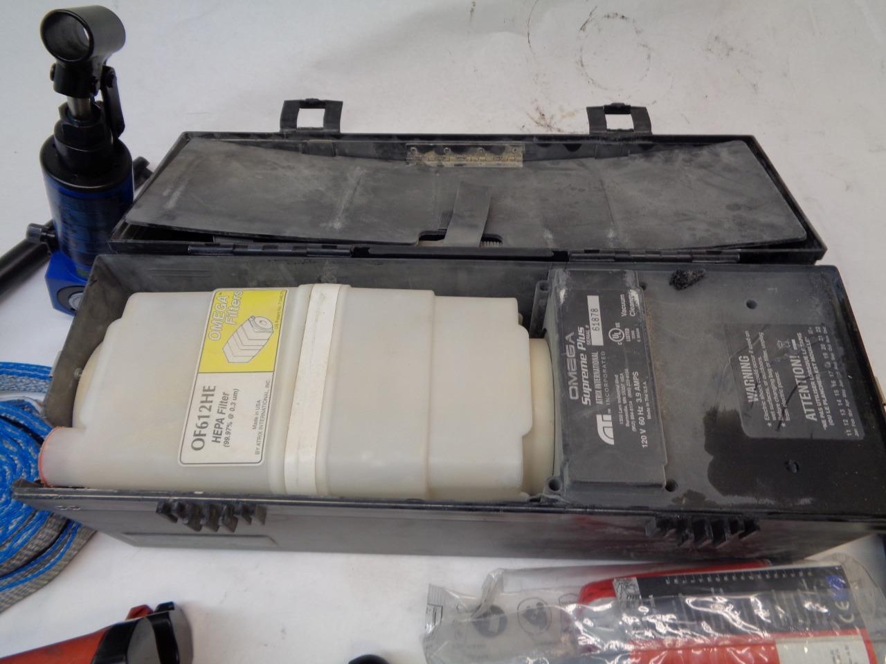 CUSTOM PELICAN STORM CASE w/ HILTI HAMMER DRILL & DISPENSER, LEVEL JACK BITS
