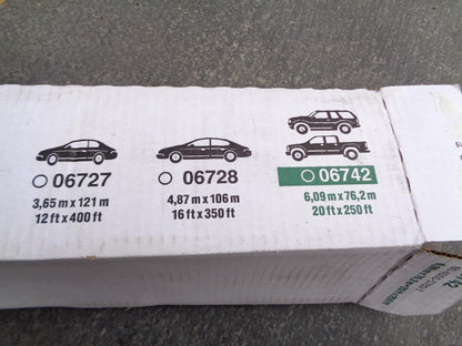 3M OVERSPRAY PROTECTIVE SHEETING 20'x250' 06742 R10