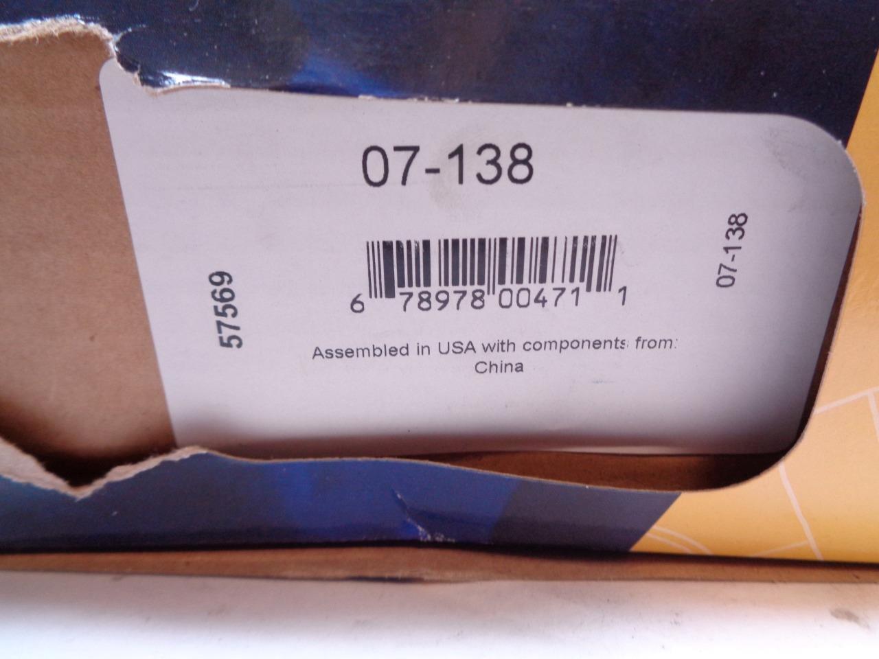 RHINO PAC 07-138 OEM REPLACEMENT CLUTCH FOR MAZDA MERCURY FORD MODELS L1