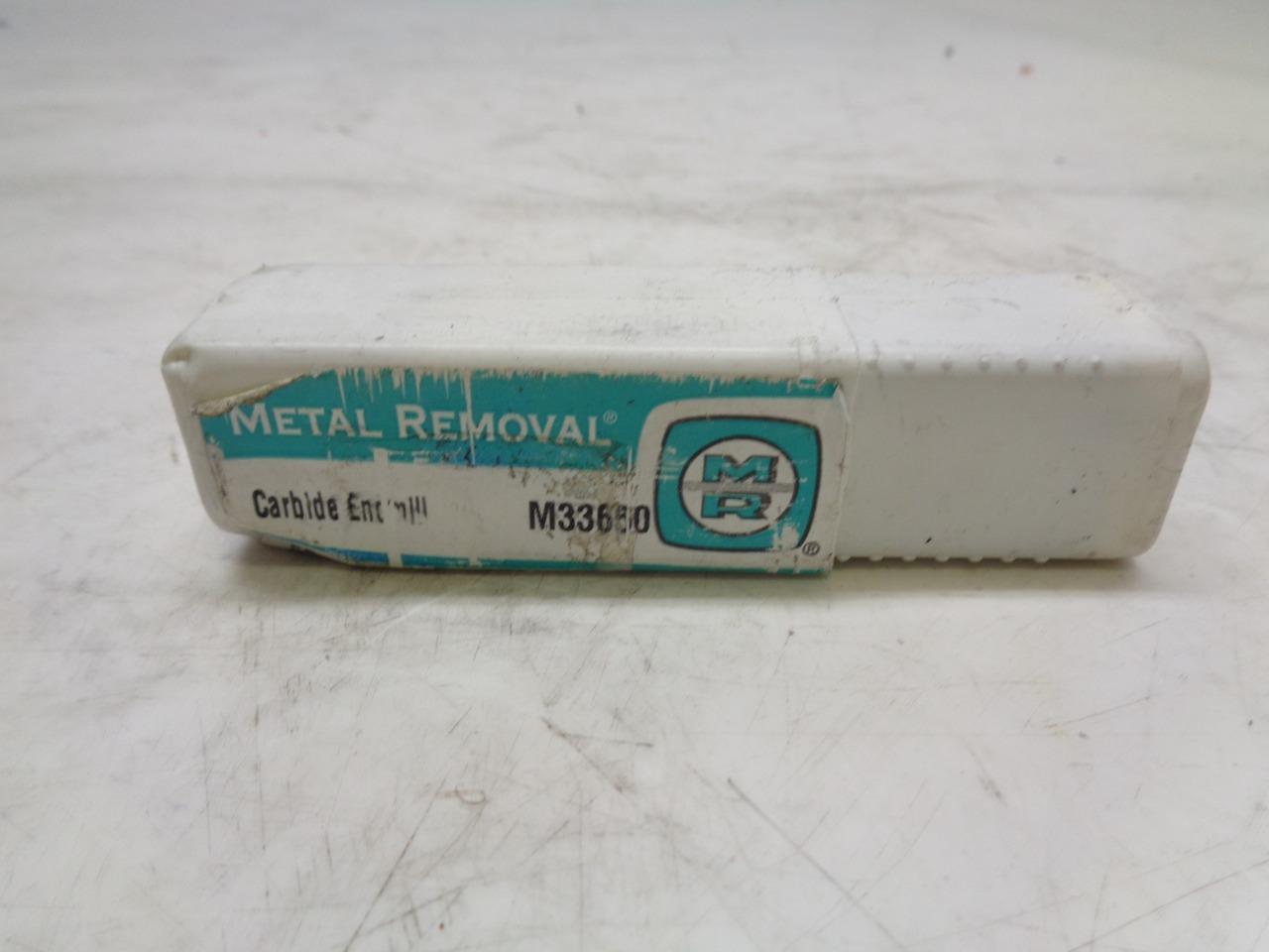 NEW METAL REMOVAL M33650 316970 CARBIDE END MILL 1"x1-1/2" 4 FLUTE R22T6BF