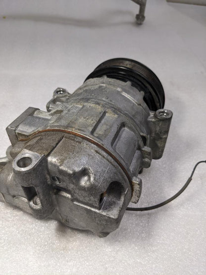 PORSCHE 911 996 BOXSTER DENSO A/C COMPRESSOR W/PIPE 99612601152 USED 996B.G.L.