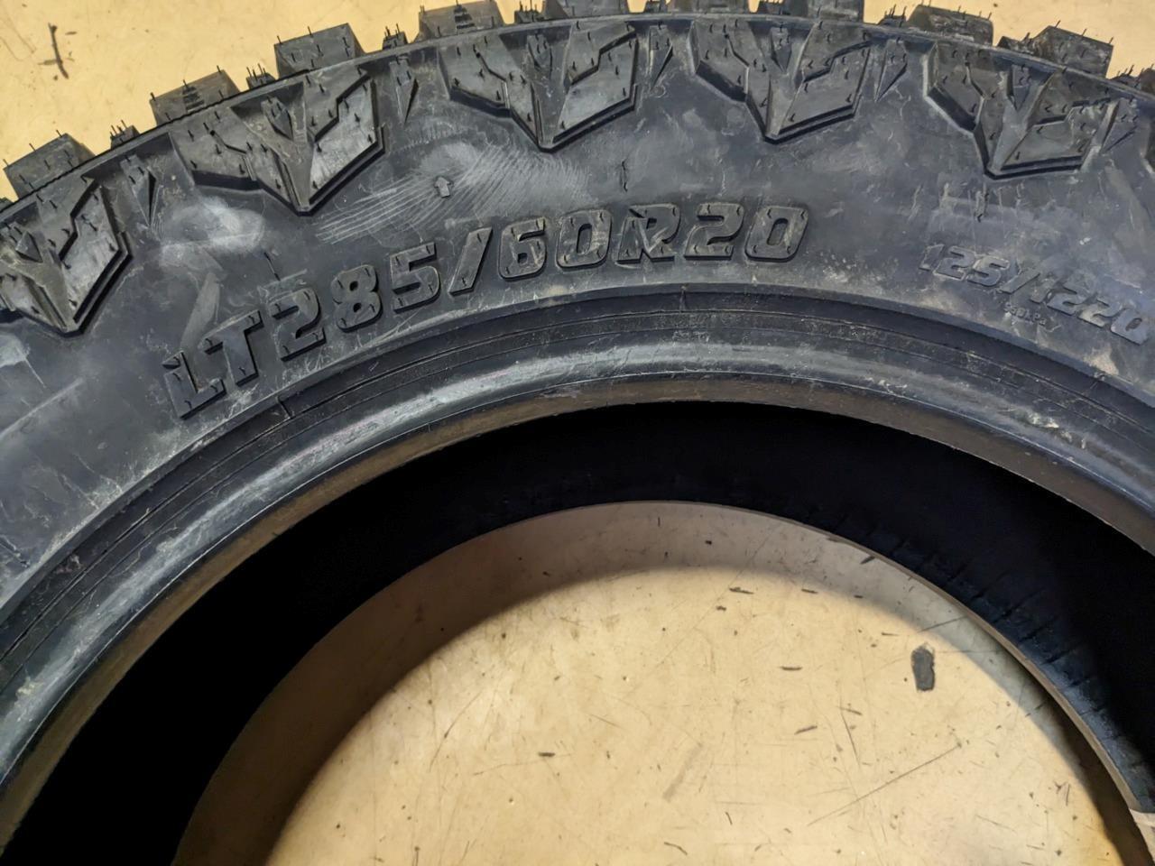 2 PATRIOT RUGGED TERRIAN BSW LT 285 60 20 125/122Q LRE 10PLY TIRES PASYTH0107