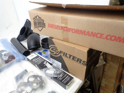 INDUSTRIAL INJECTION 1998.5+ DODGE CUMMINS AIR & INTAKE MANIFOLD TURBO KIT KSLRM